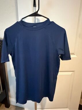 Kid’s Crew Neck Performance T-Shirt - Navy